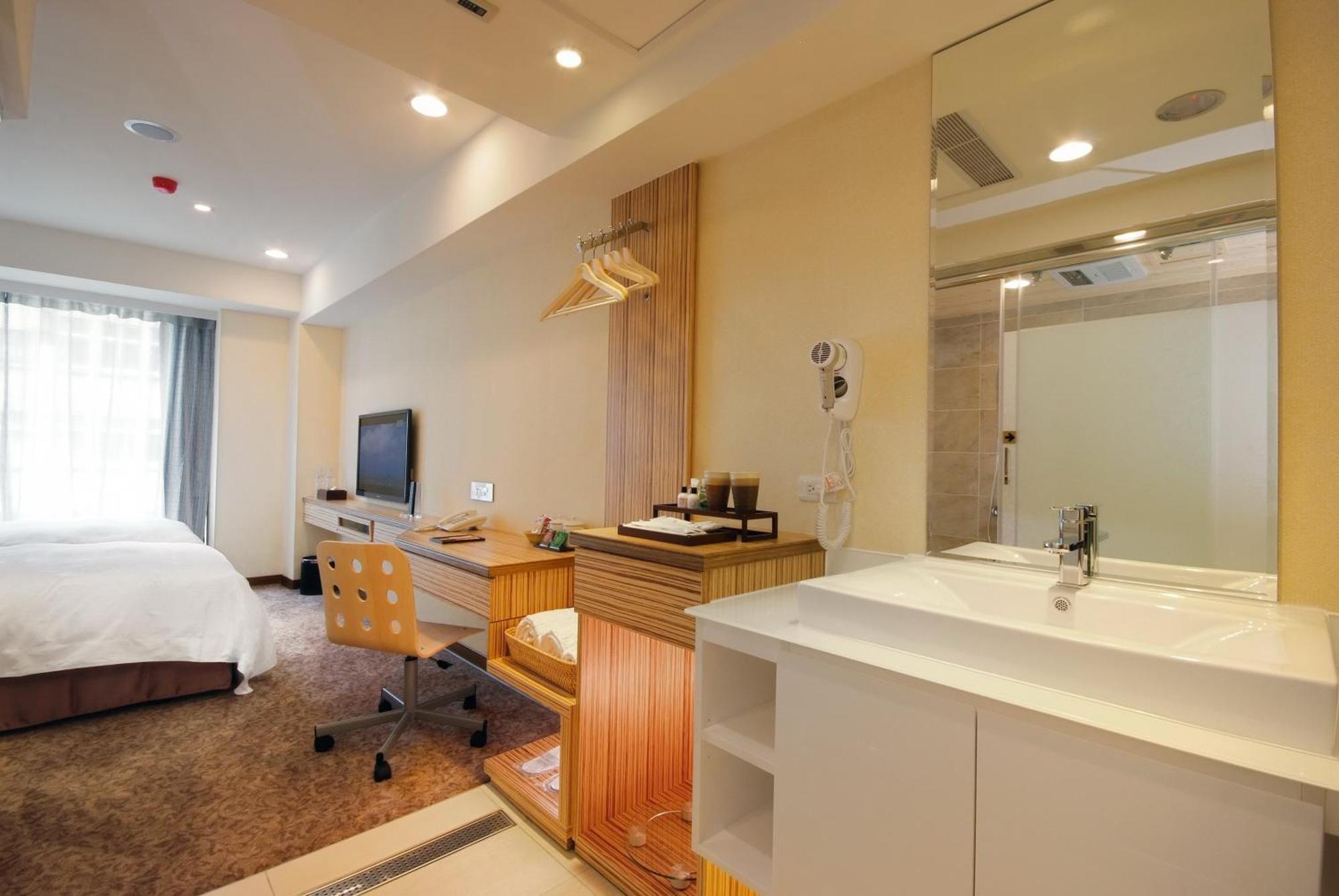 Nagahiro Hotel Taipeh Zimmer foto